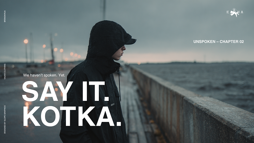 Kauha Clothing From the Unspoken Coast brand concept