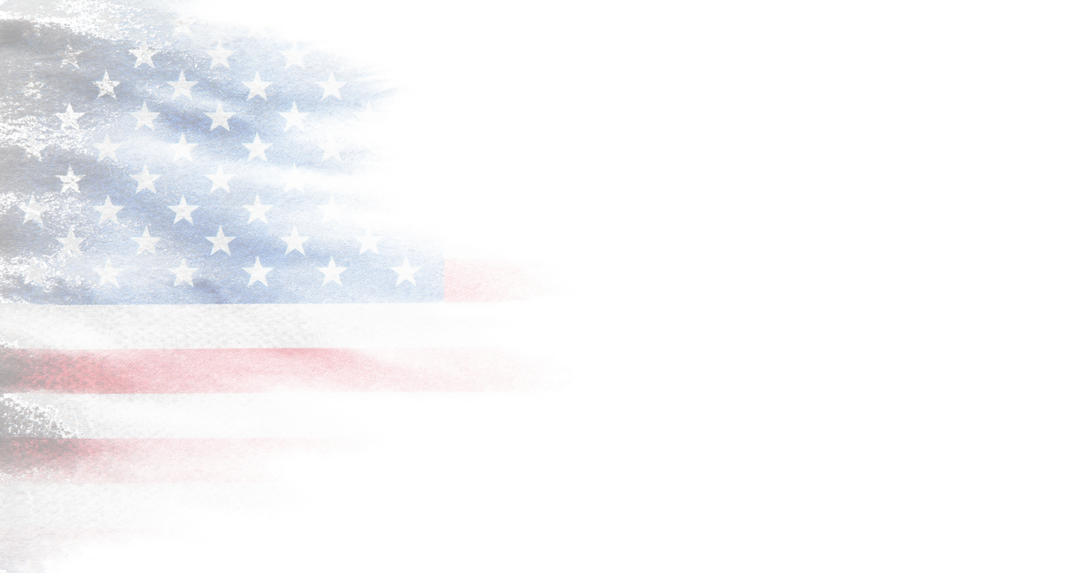 Faded American flag clipart