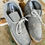 Thumbnail: Grey Boot Stitch Shorties (Size 8)