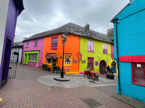 Colorful streets of Kinsale