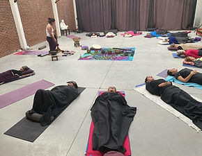 Yoga in de Ademloods in Kinrooi, door Judith van Twistt