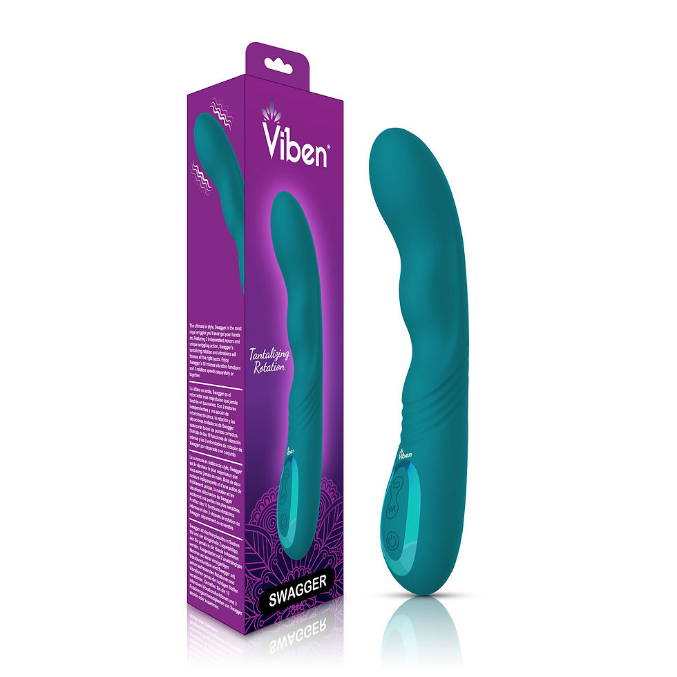 Thumbnail: Swagger Wriggling G-Spot Vibe - Ocean