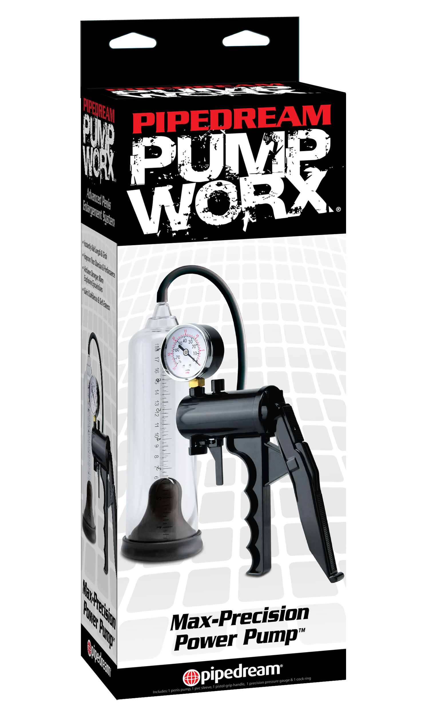 Pump Worx Max-Precision Power Pump - Black