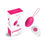 Thumbnail: Peach Vibrating Egg - Foxy Pink