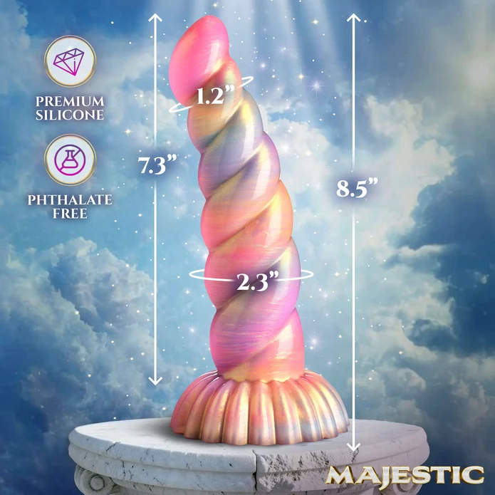 Thumbnail: Aurora Unicorn Silicone Dildo