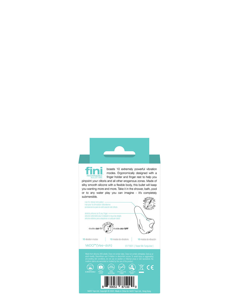 Fini Rechargeable Bullet Vibe - Turquoise