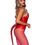 Thumbnail: Devil Horns Headband and Tail Set - Red