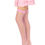 Thumbnail: Nylon Fishnet Stocking - One Size - Pink