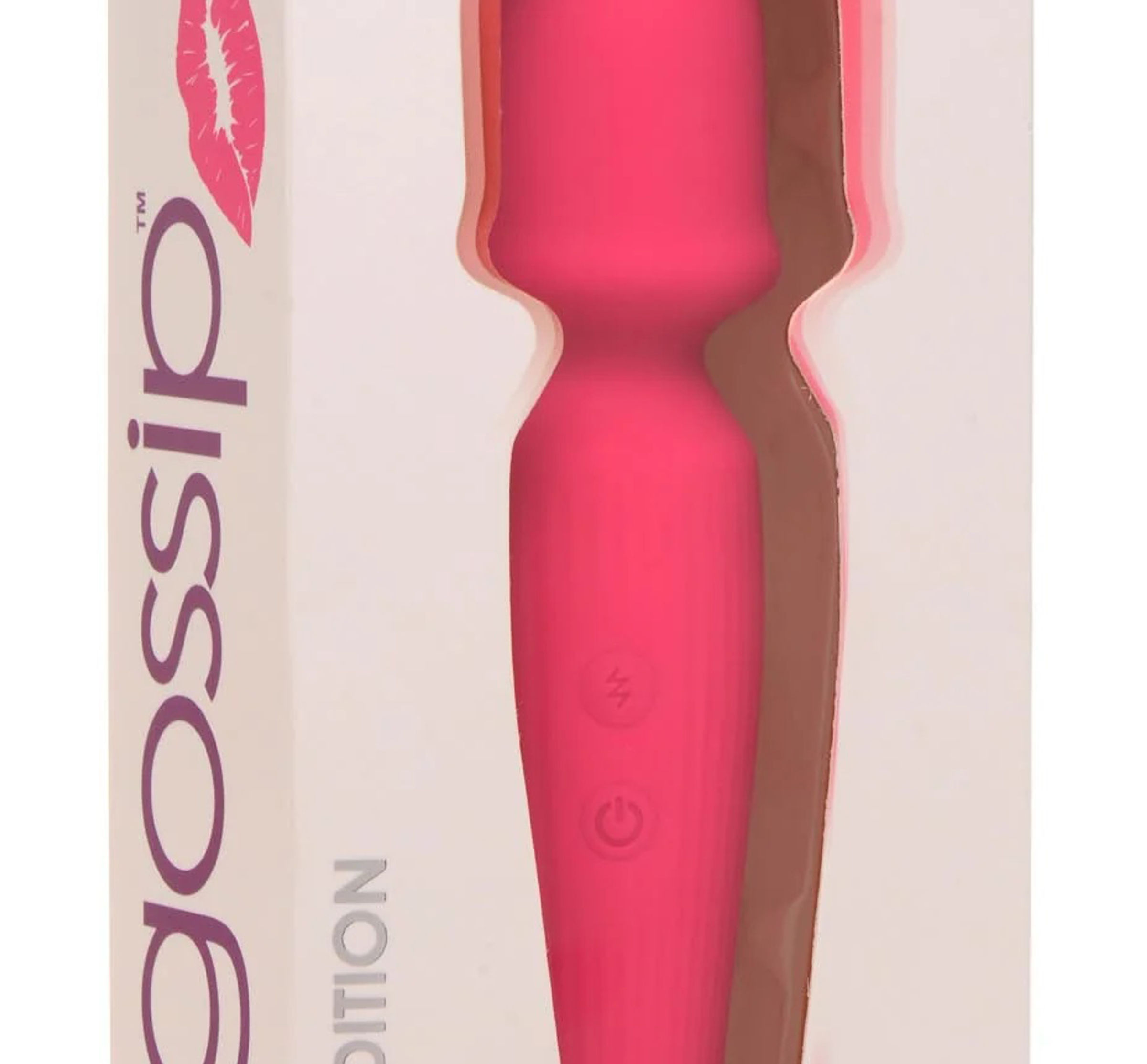 Silicone Wand Massager - Magenta