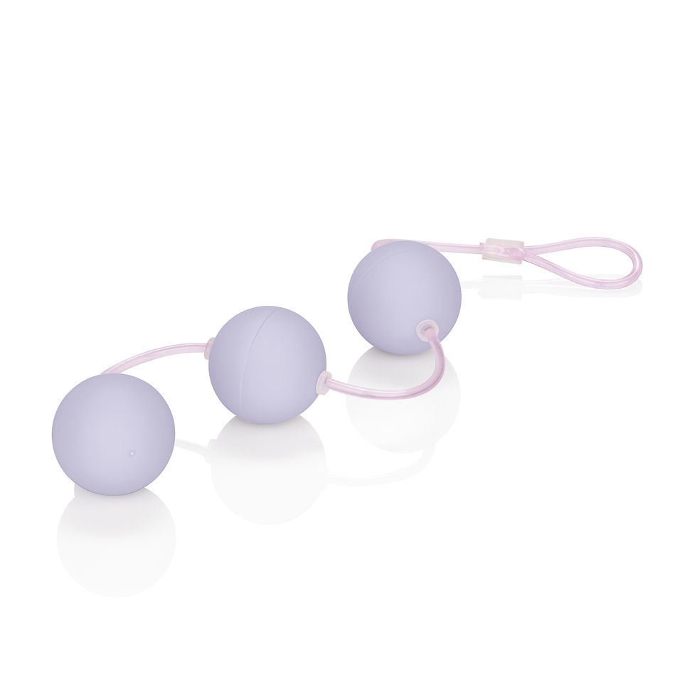 Thumbnail: First Time Love Balls Triple Lovers - Purple