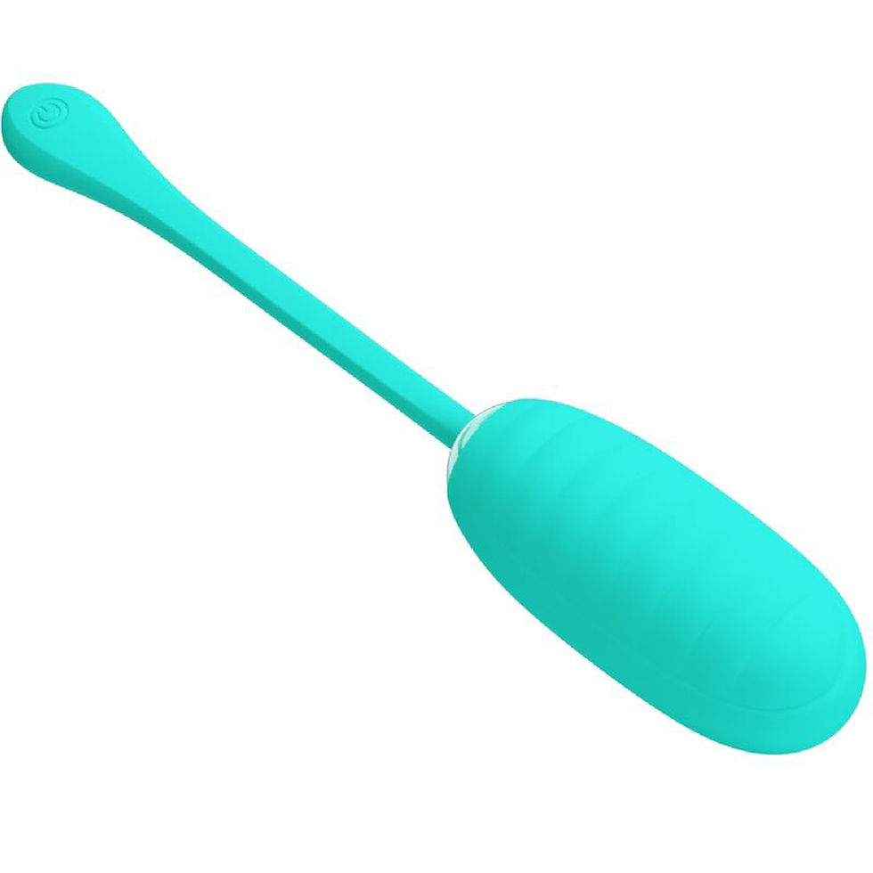 Thumbnail: Kirk Rechargeable Vibrating Egg - Turquoise
