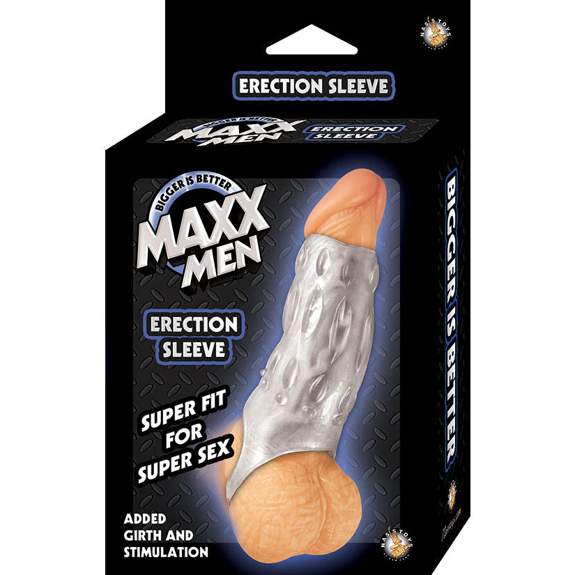 Thumbnail: Maxx Men Erection Sleeve - Clear