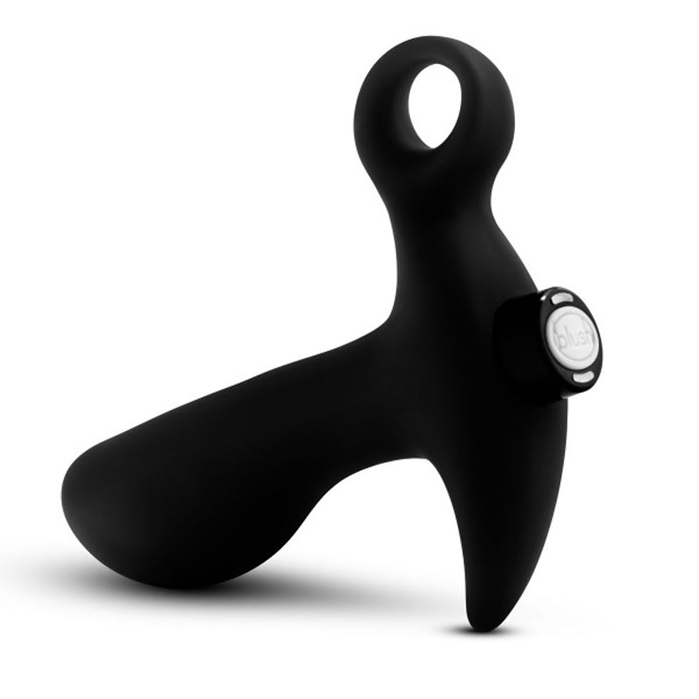 Thumbnail: Anal Adventures- Platinum - Silicone Vibrating Prostate Massager 01 - Black