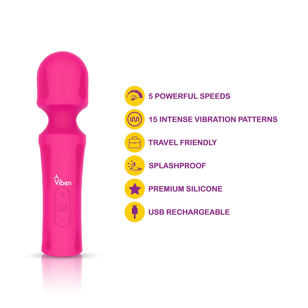 Thumbnail: Mighty Muse Mini Massager - Hot Pink