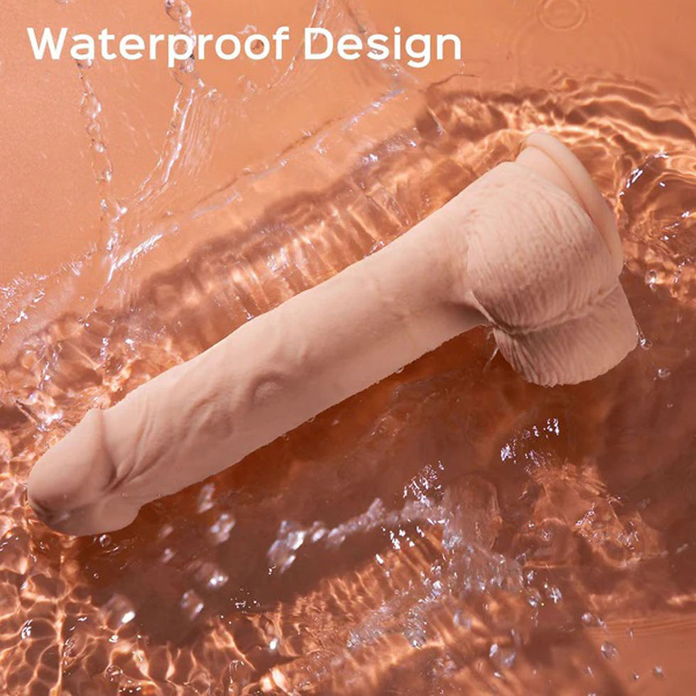 Thumbnail: Kenzo-App Controlled 9.5 Inch Big Realistic - Thrusting Dildo