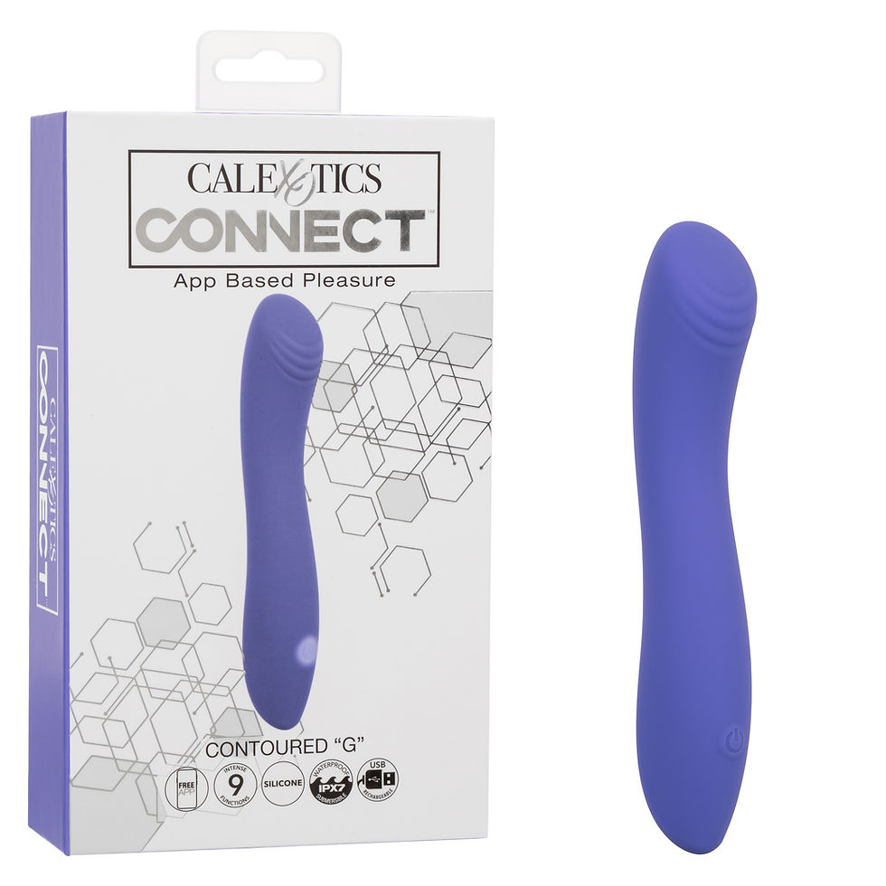 Thumbnail: Calexotics Connect Contoured  InchG Inch - Periwinkle