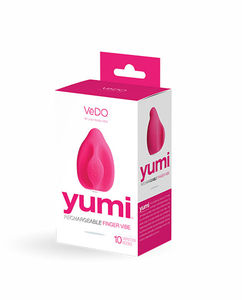 Yumi Rechargeable Finger Vibe - Foxy Pink