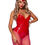 Thumbnail: Devil Horns Headband and Tail Set - Red