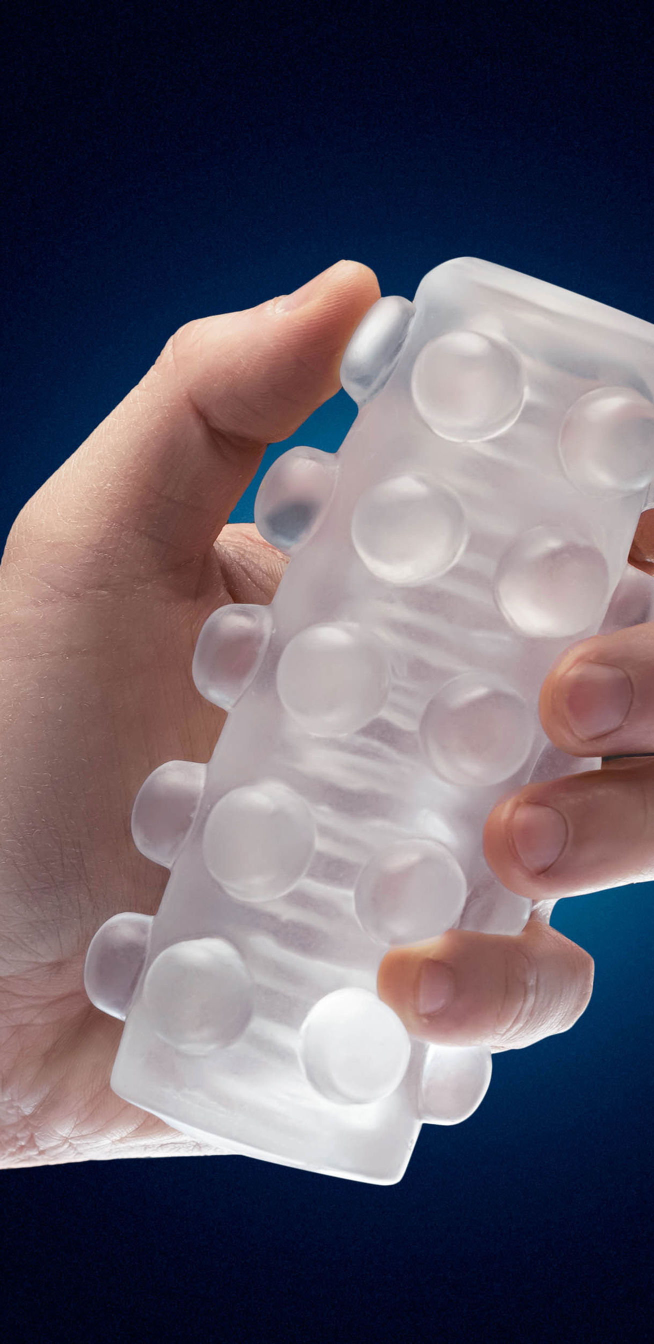 Rize - Swich - Glow in the Dark Self -Lubricating Stroker - Clear
