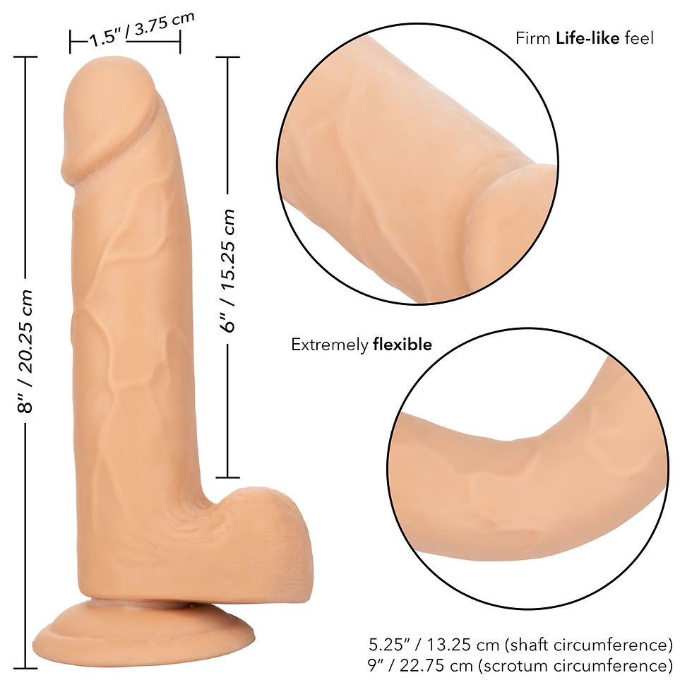 Thumbnail: Size Queen 6 inch/15.25 Cm - Ivory