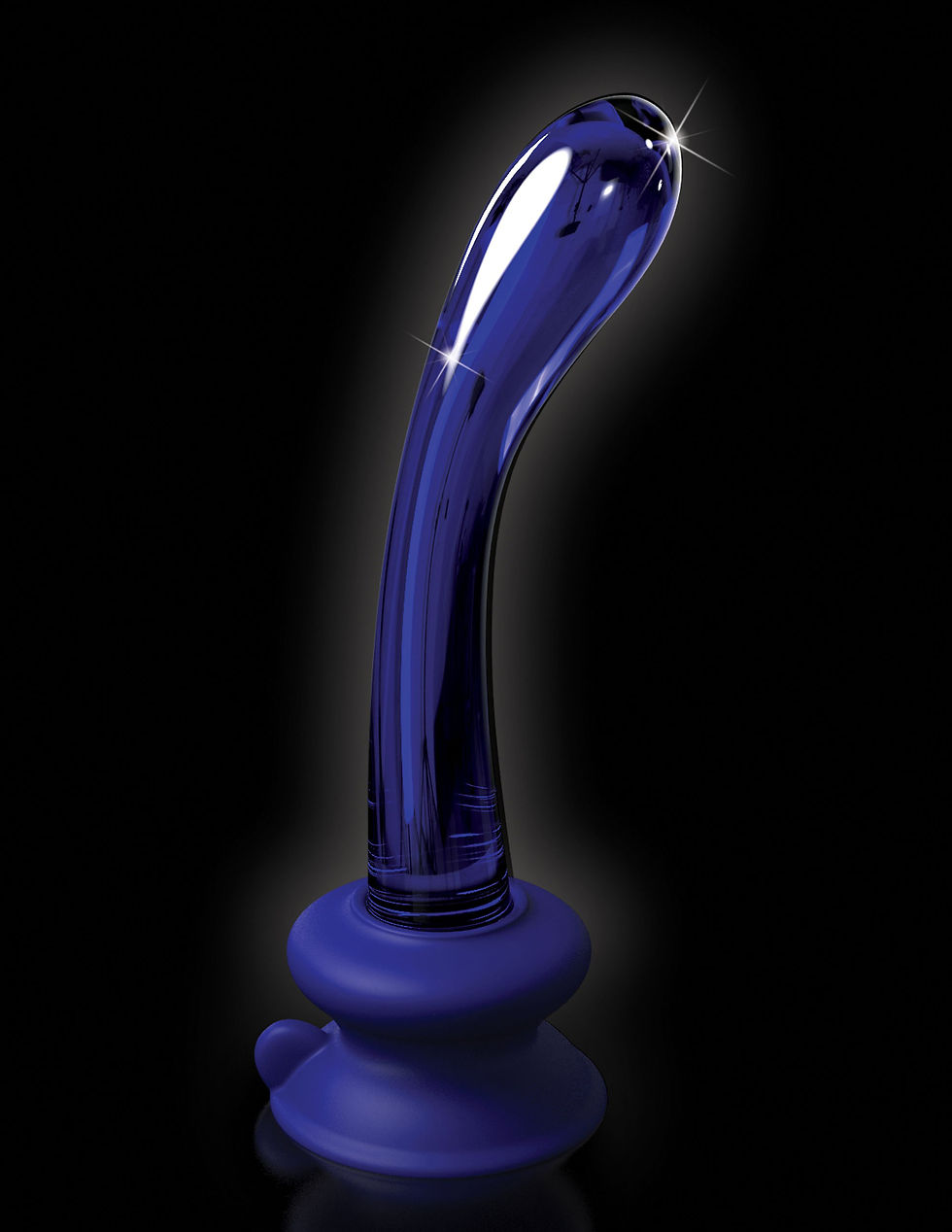 Thumbnail: Icicles No. 89 - With Silicone Suction Cup - Blue