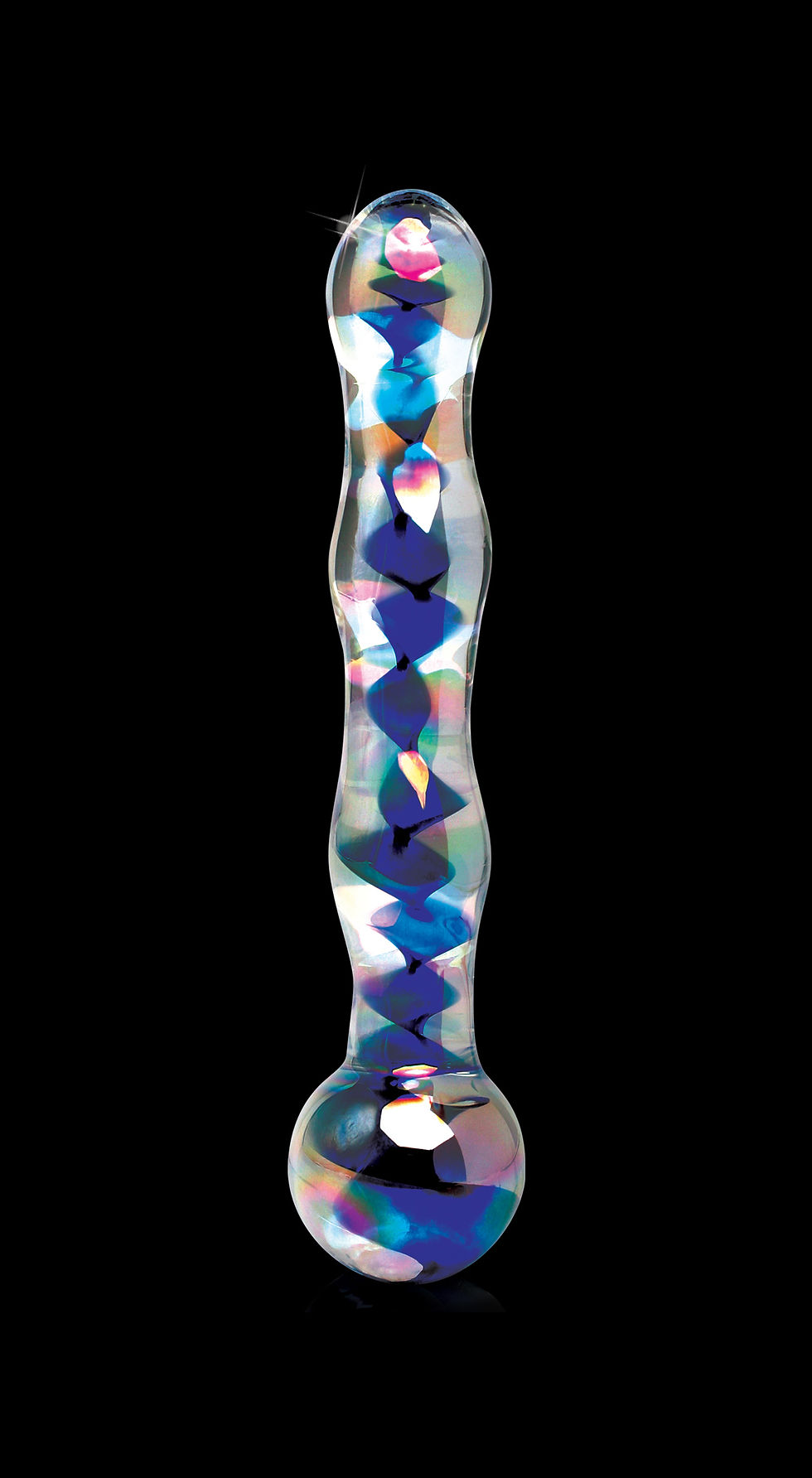 Thumbnail: Icicles No. 8 - Clear / Blue