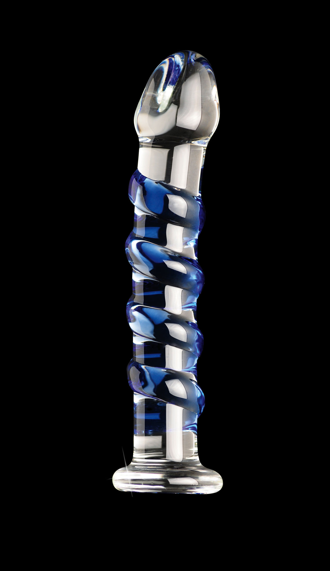 Icicles No. 5 - Clear / Blue