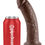 Thumbnail: King Cock 8-Inch Cock Brown