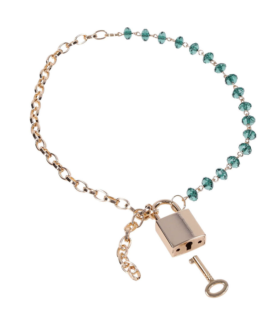 Thumbnail: Indica Crystal Day Collar - Green