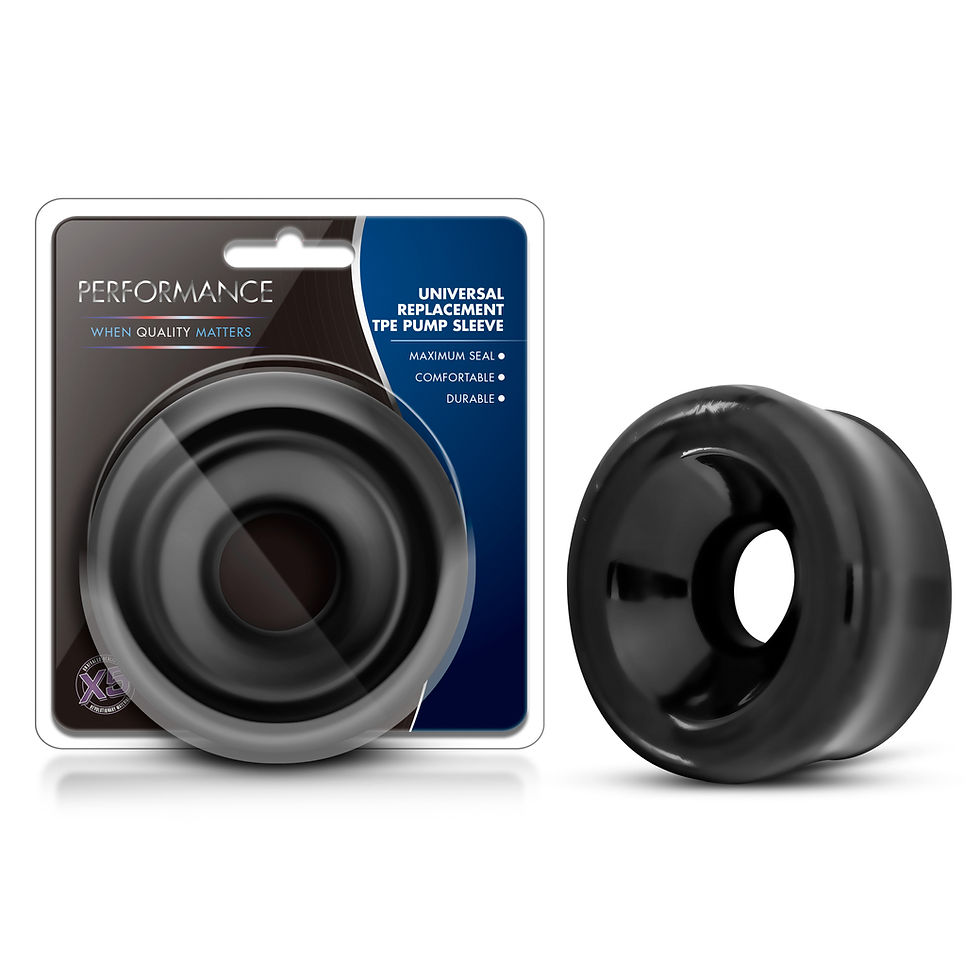 Thumbnail: Performance Universal Replacement Tpe Pump Sleeve - Black