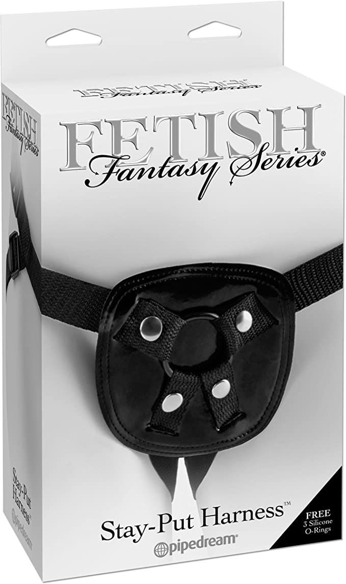 Thumbnail: Fetish Fantasy Series Stay-Put Harness - Black