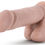 Thumbnail: Dr. Skin Plus - 8 Inch Posable Dildo With Balls - Vanilla