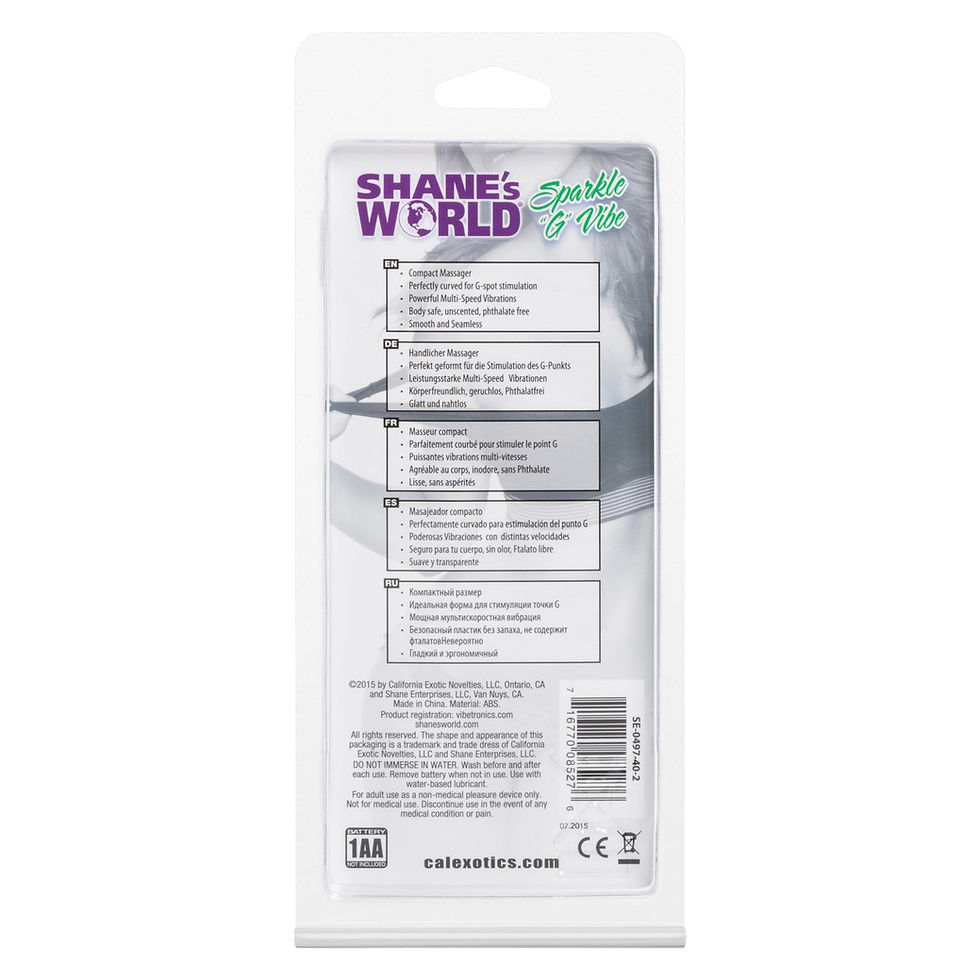 Thumbnail: Shanes World Sparkle G Vibes - Purple