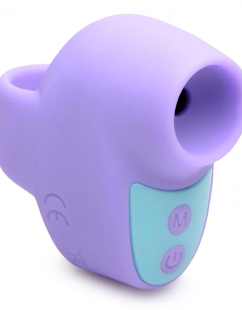 Thumbnail: Shegasm Mini 12x Mini Silicone Clit Stimulator - Purple