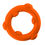 Thumbnail: Spinner Single Silicone Ring - Orange Silicone