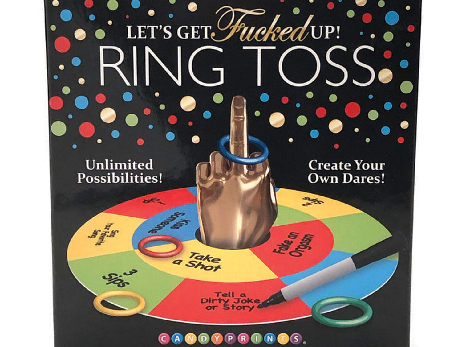 Let's Get Fucked Up Ring Toss
