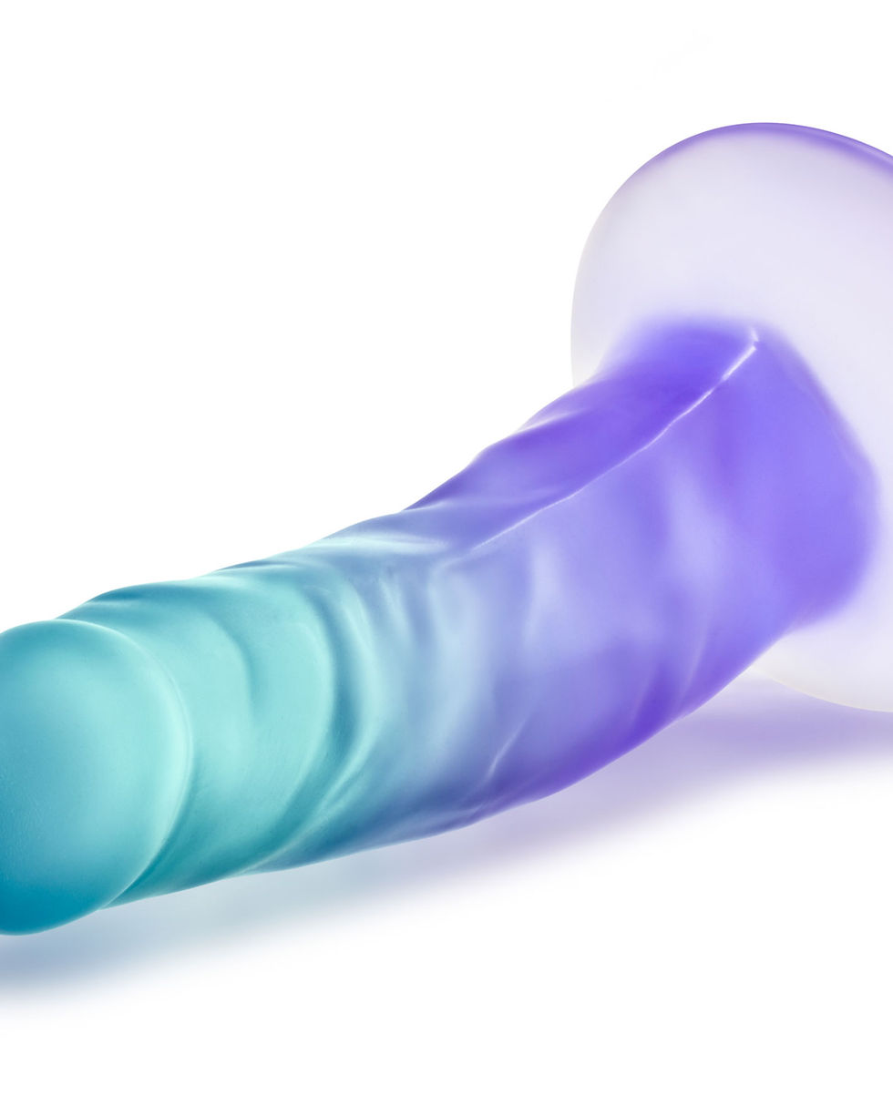 Thumbnail: B Yours - Morning Dew - 5 Inch Dildo - Sapphire