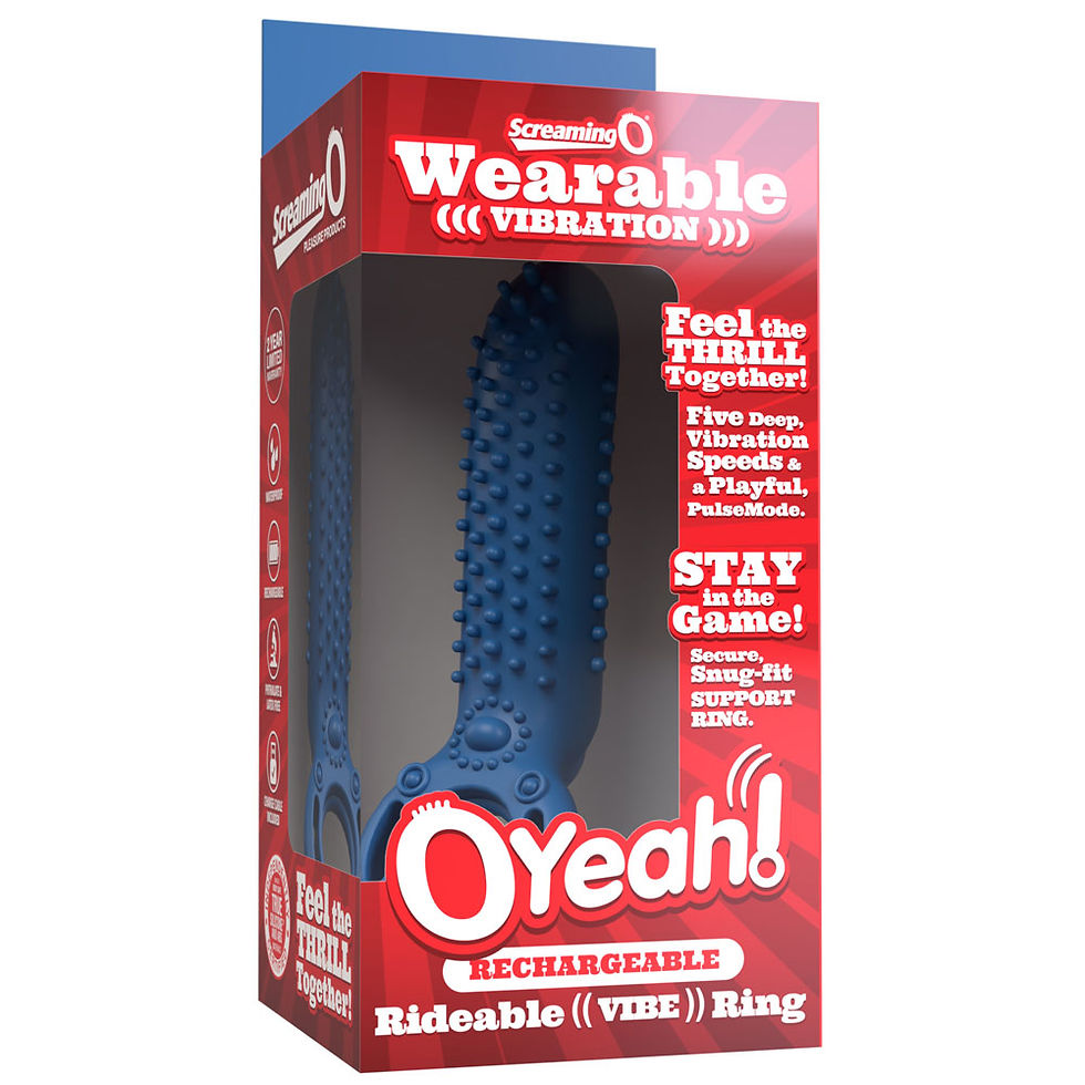 Thumbnail: Rechargeable O Yeah Silicone - Blue