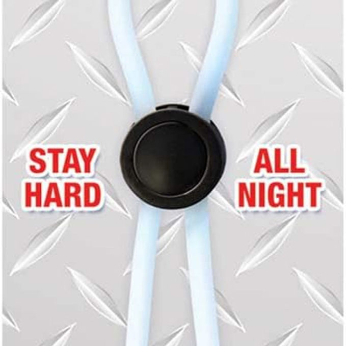 Thumbnail: Mack Tuff Adjustable Silicone Cock Tie-Clear