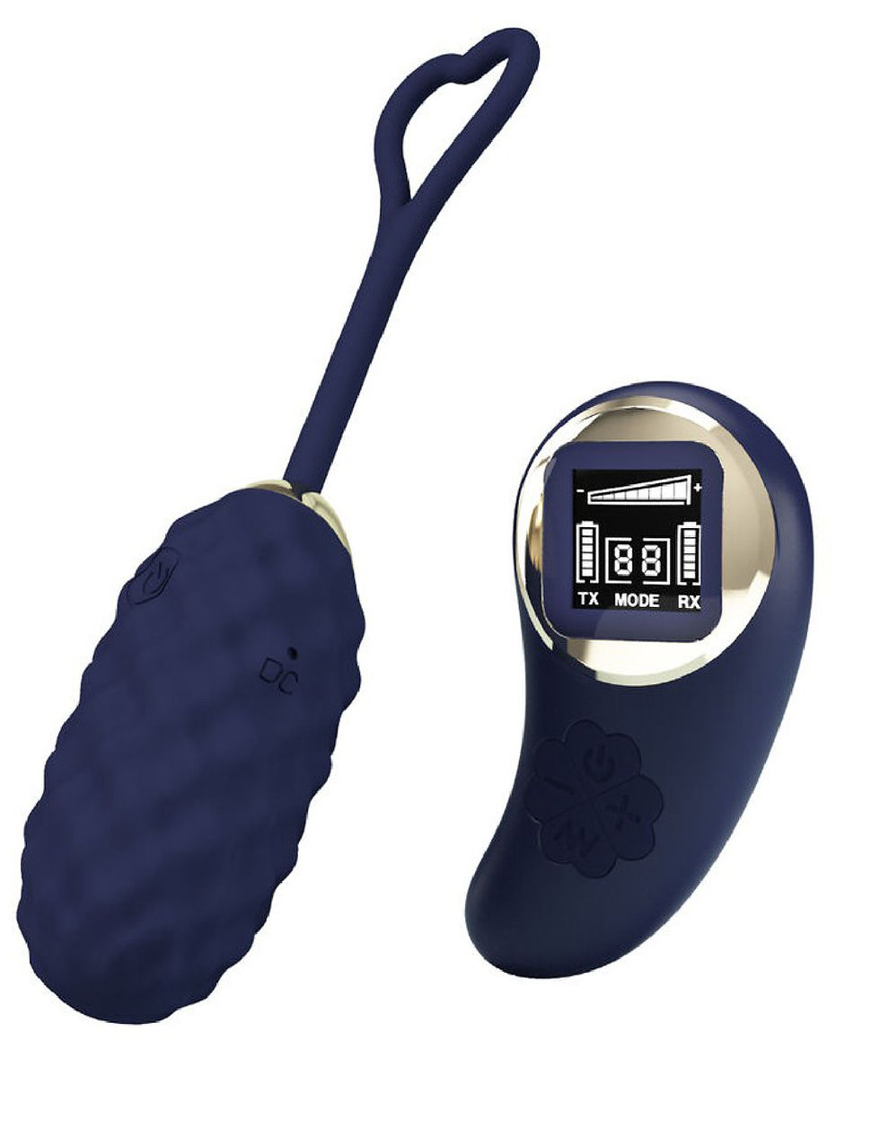 Thumbnail: Vivian Remote Control Vibrating Egg - Blue