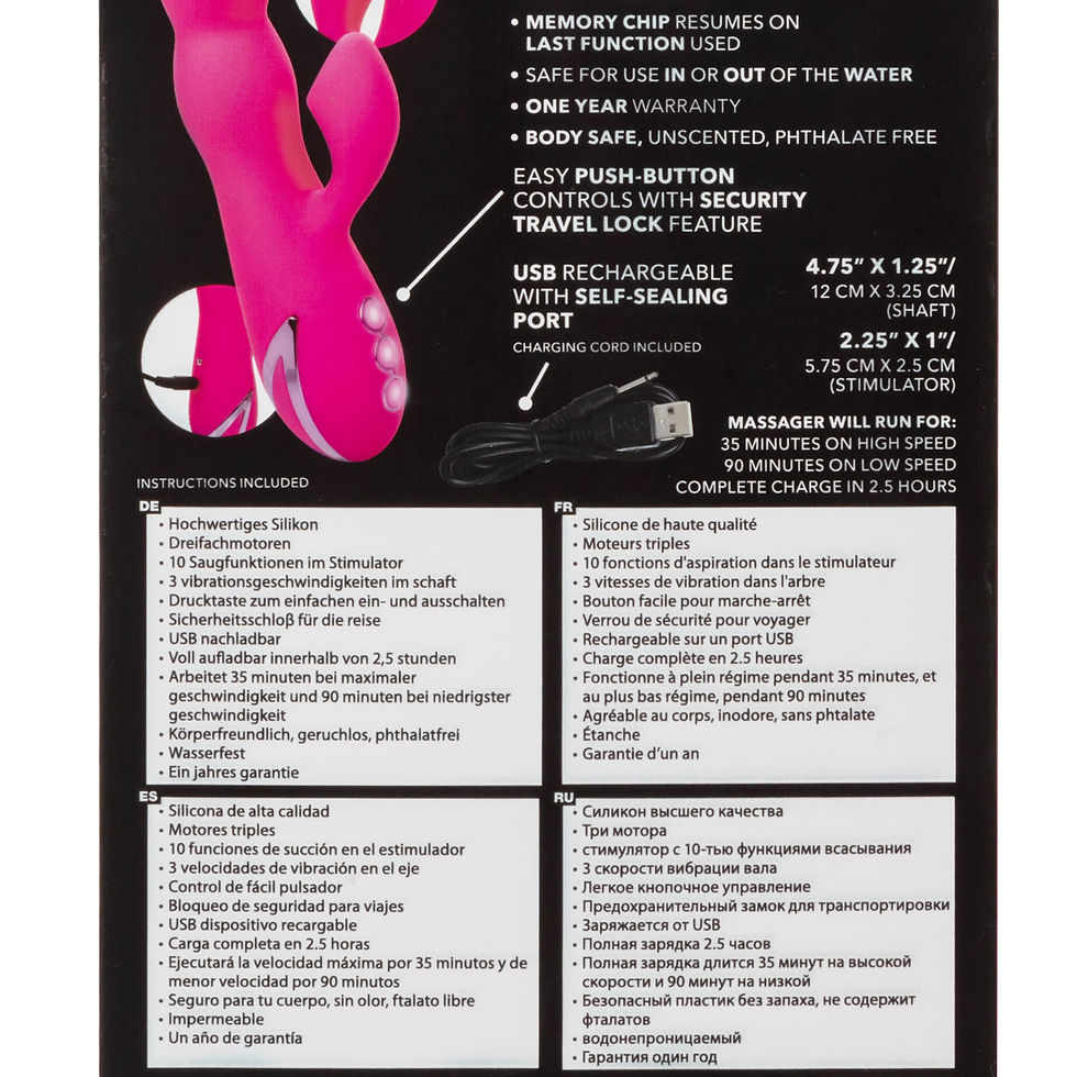 California Dreaming Oceanside Orgasm - Pink