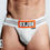 Thumbnail: Slingjock Upthrust Slider-Strap Jock White Snow - Large