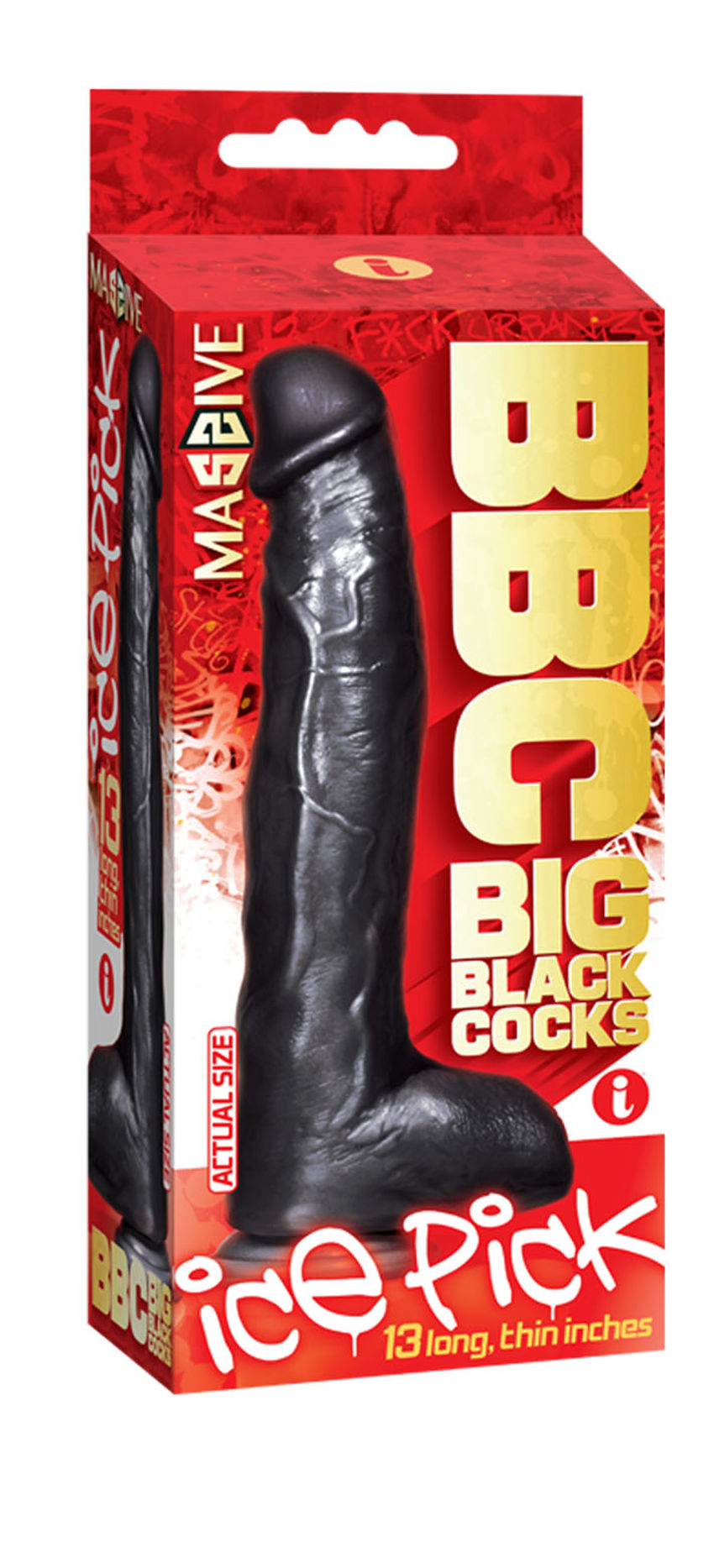 Bbc - Big Black Cock Icepick 12 Inch