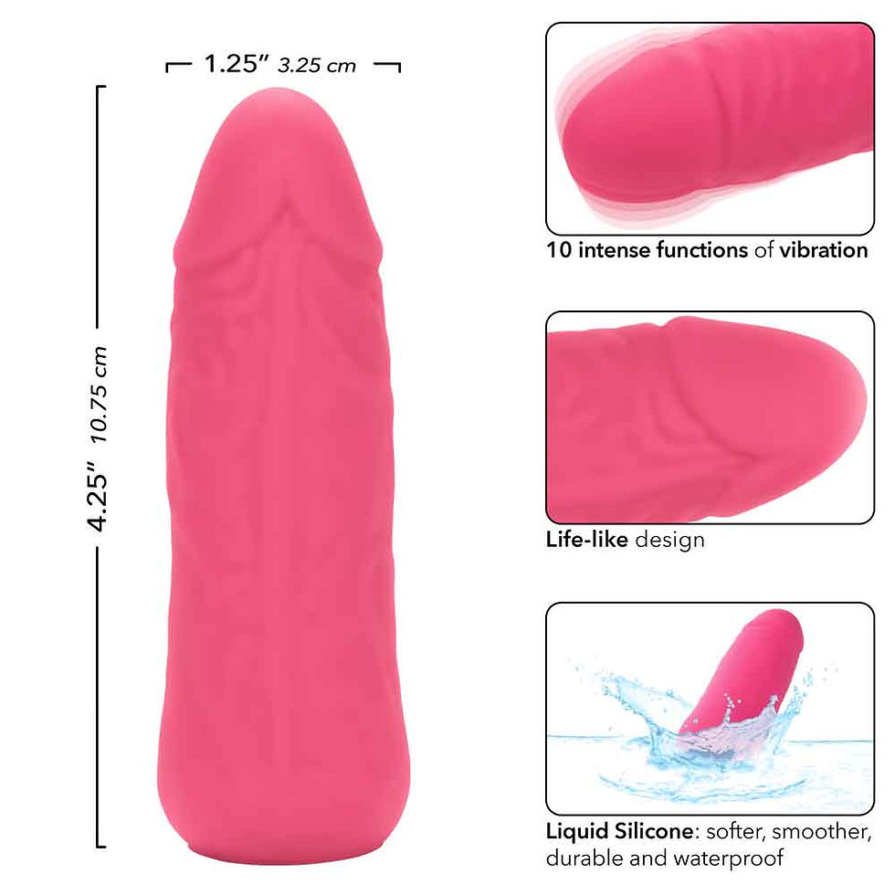Thumbnail: Mini Vibrating Studs - Pink
