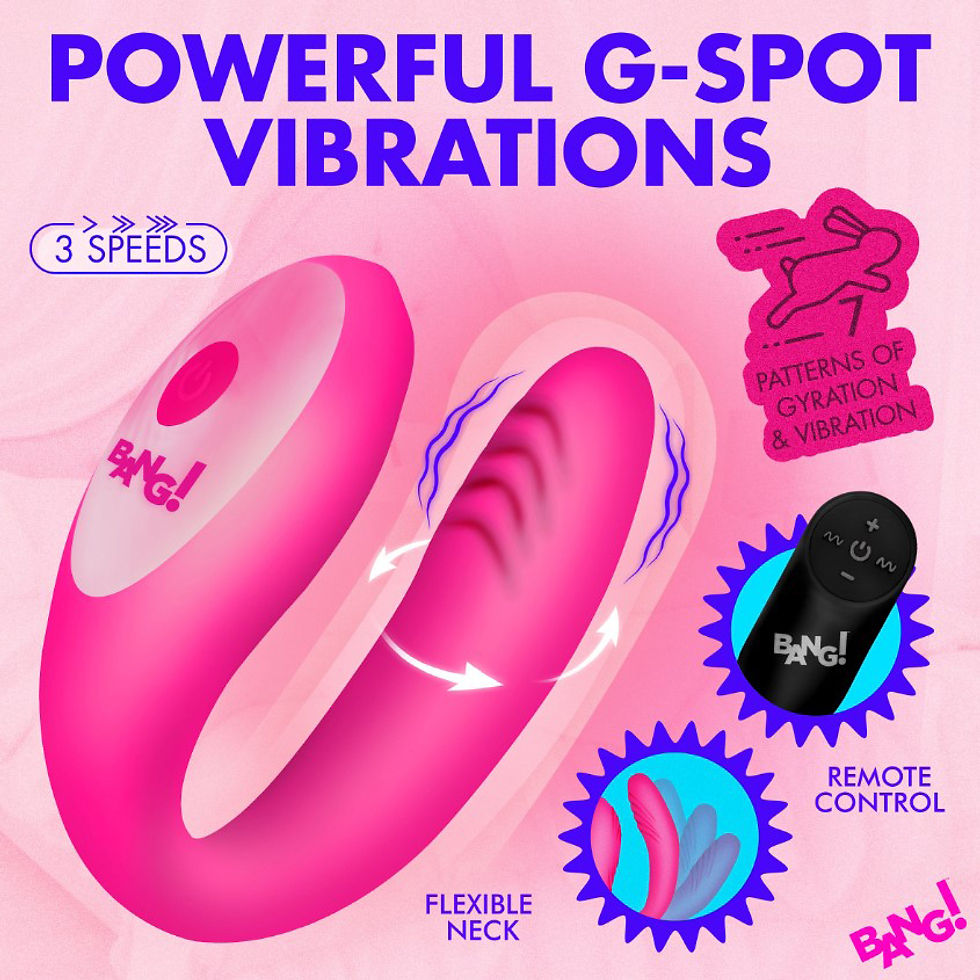 Thumbnail: Gyrating G-Spot Vibrator - Pink