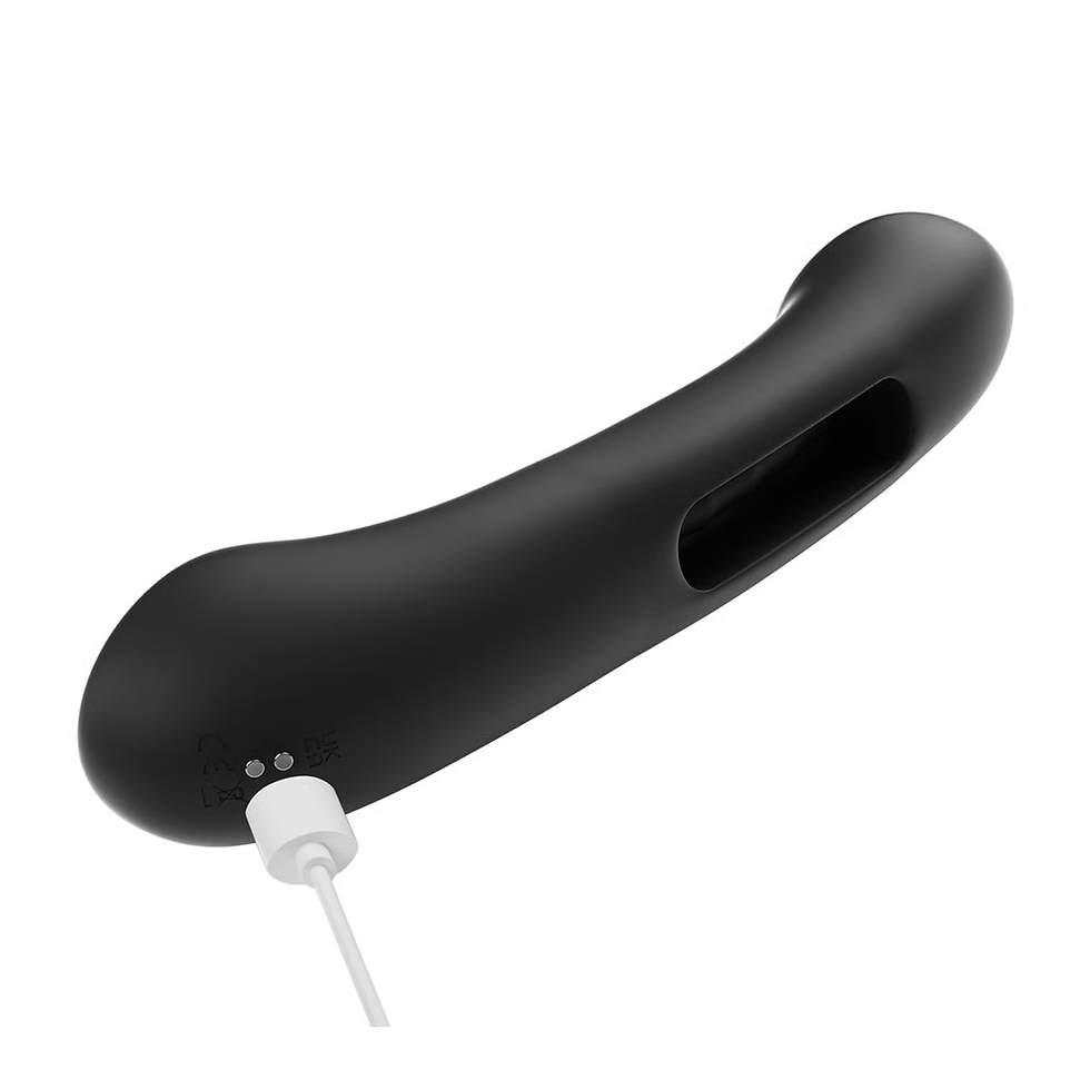 Thumbnail: Tempo App-Controlled Tapping G-Spot Vibrator - Black