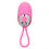 Thumbnail: Turbo Buzz Bullet With Removable Silicone Sleeve - Pink