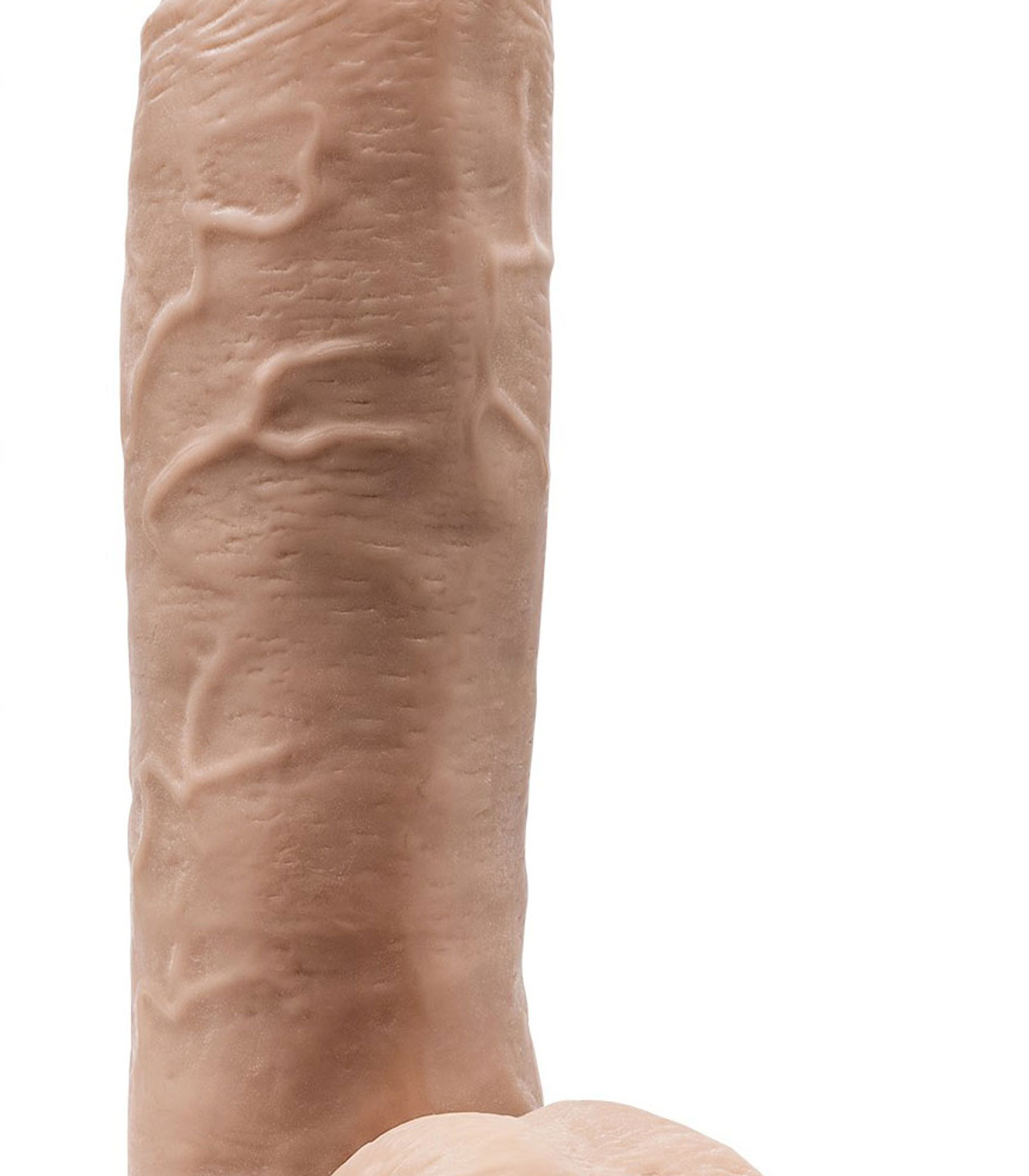 Dr. Skin - Mr. Mister - 10.5 Inch Dildo With Balls - Beige