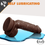 Thumbnail: Dr. Skin Glide - 8.5 Inch Self Lubricating Dildo Lubricating Dildo With Balls -