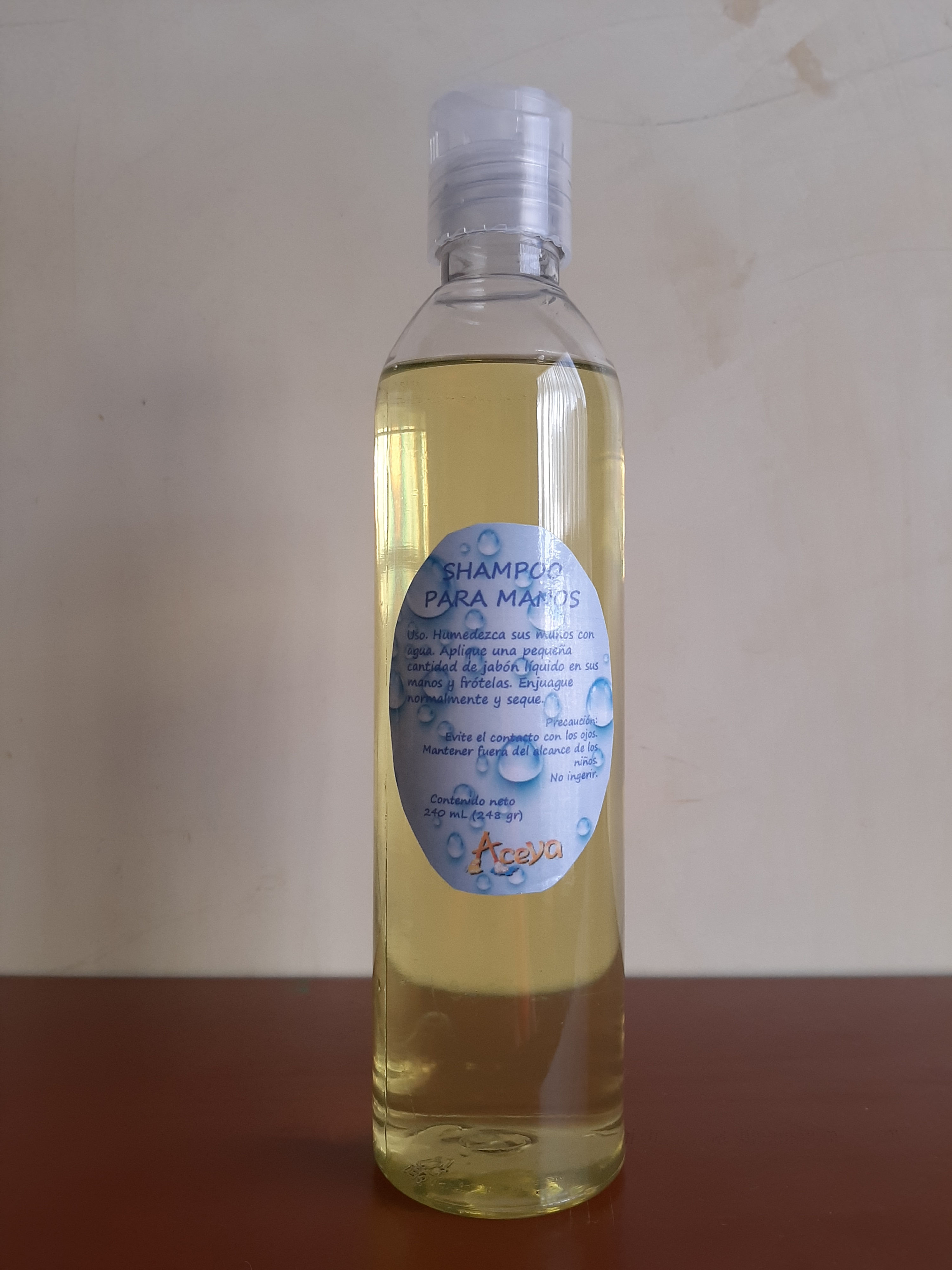 Shampoo para manos
